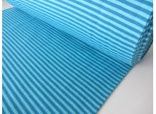 Ringelbündchen türkis Bündchen gestreift